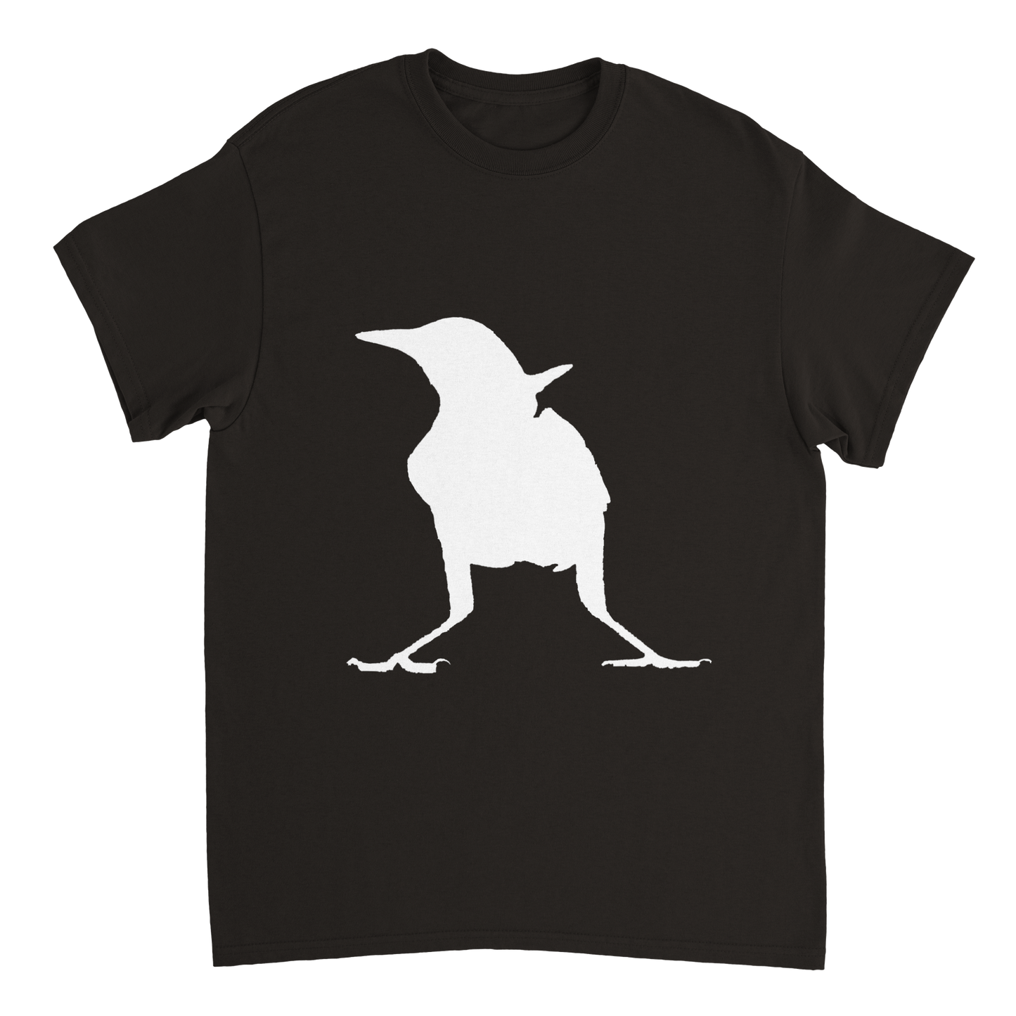 Black Bird in White Tees