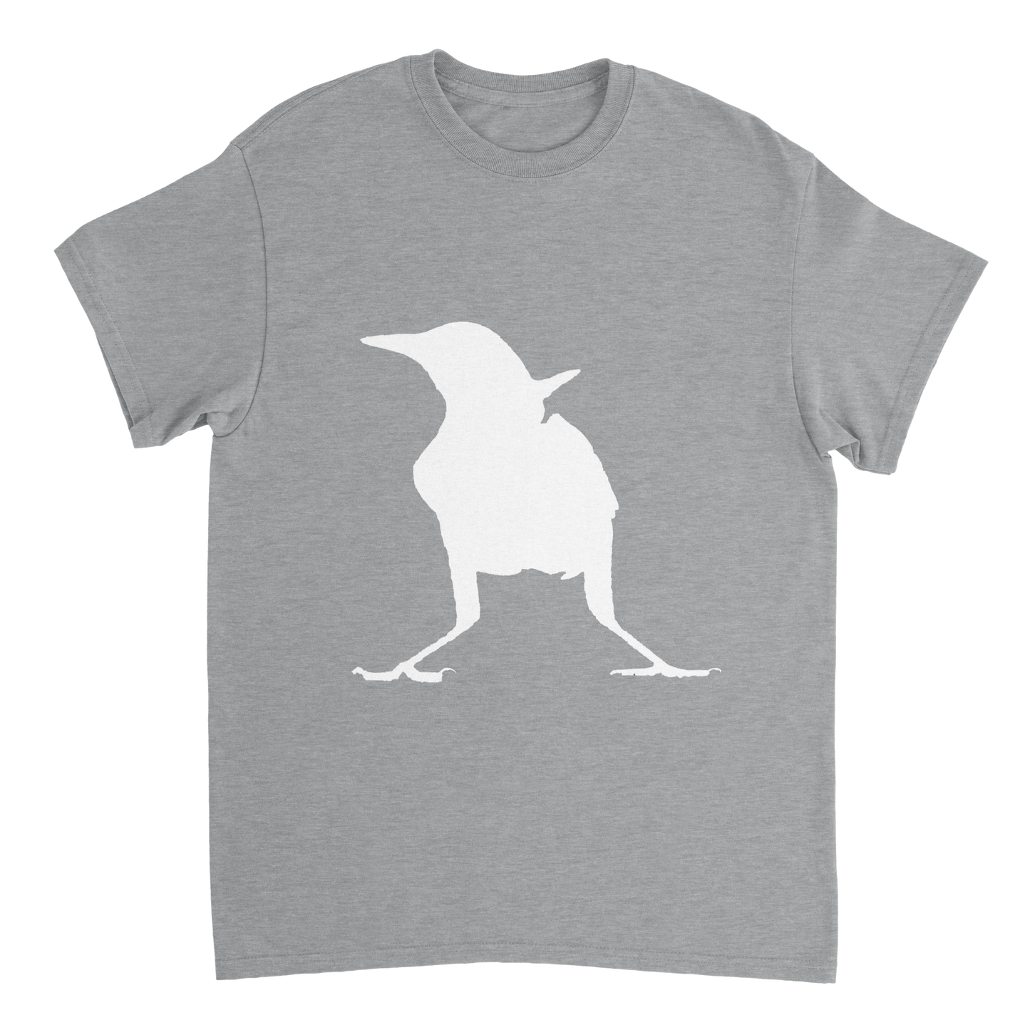 Black Bird in White Tees